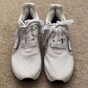 adidas Women's White and Black Sneakers